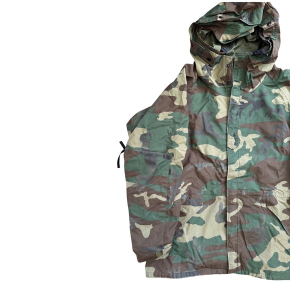 US Military ECWCS Gen 1 Woodland Large Camo Gore-Tex Parka Tennessee Apparel - Picture 3 of 8